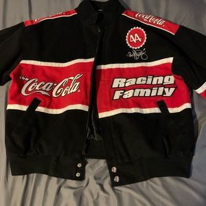 vintage coca cola racing family jacket